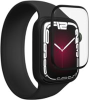 ZAGG - InvisibleShield GlassFusion+ Flexible Hybrid Screen Protector for Apple Watch Series 7 and 8 41mm - Alt_View_Zoom_11