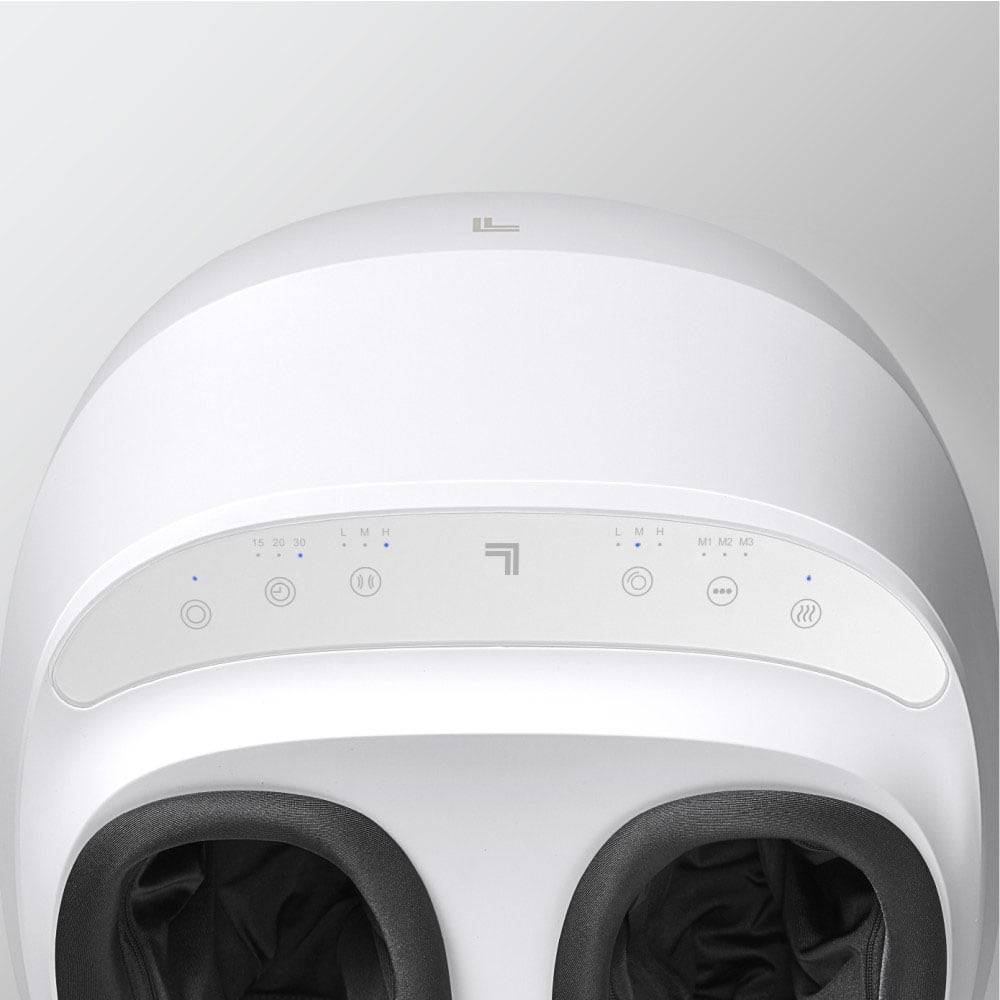 Alt View 11. Sharper Image - Shiatsu Foot Massager - White.