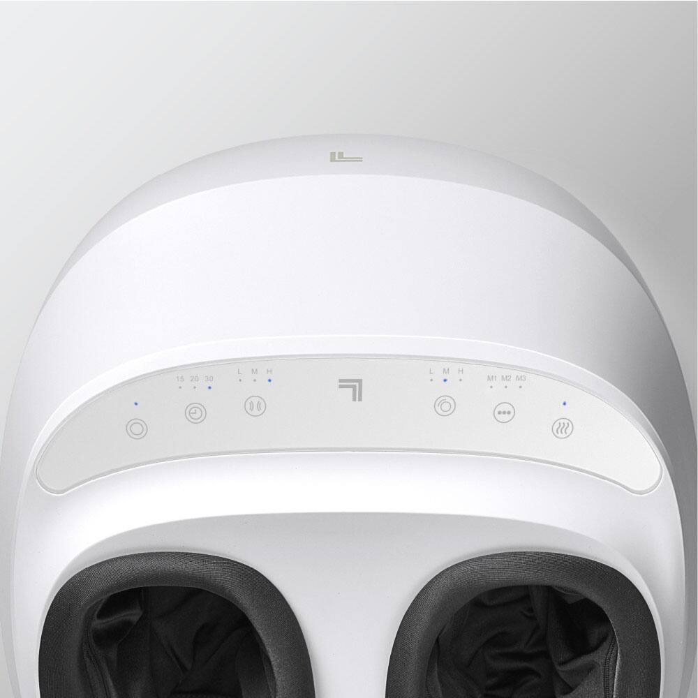 Alt View 11. Sharper Image - Shiatsu Foot Massager - White.