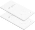 Alt View Zoom 11. Chipolo - Wallet Card Bluetooth Item Tracker (2pk) - White.