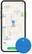 Alt View 13. Chipolo - Bluetooth Item Tracker, (1 pack) - Blue.