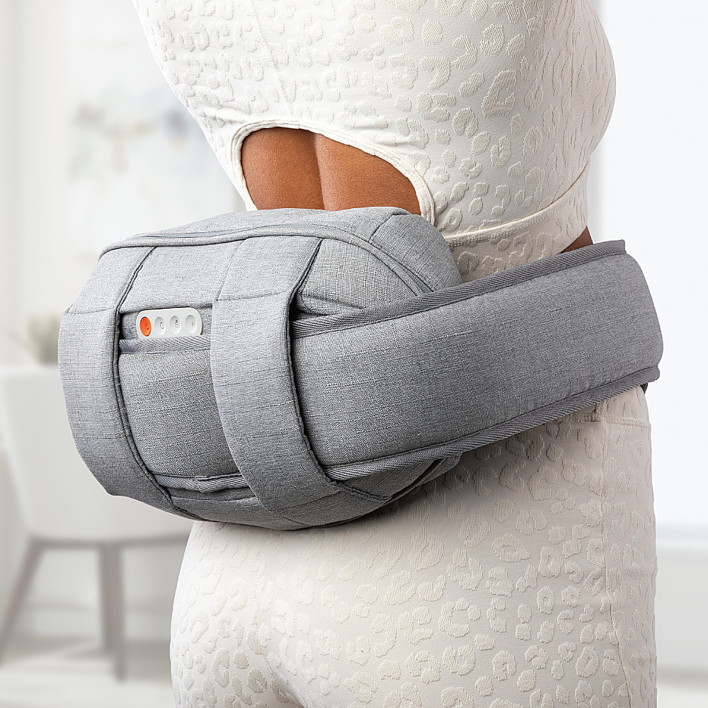 Sharper Image Calming Comfort Charcoal Infused Cooling Knee Pillow - Macy's