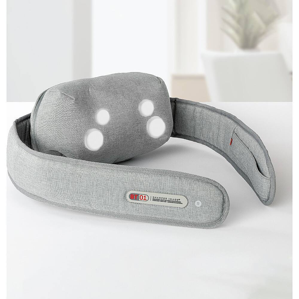 Alt View 11. Sharper Image - Shiatsu Full Body Multifunction Cordless Massager - Grey.