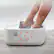 Alt View 11. Sharper Image - Hydro Spa Plus Foot Bath Massager, Heated with Rollers and LCD Display - White.