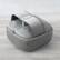 Alt View 15. Sharper Image - Acupressure Heated Foot Massage Ottoman - White.