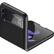 Alt View 12. SaharaCase - Leather Wallet Case for Samsung Galaxy Z Flip3 5G - Black.