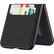 Alt View 13. SaharaCase - Leather Wallet Case for Samsung Galaxy Z Flip3 5G - Black.