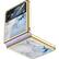 Alt View Zoom 11. SaharaCase - Marble Series Case for Samsung Galaxy Z Flip3 5G - Blue/Gold.