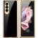 Alt View Zoom 11. SaharaCase - Marble Series Case for Samsung Galaxy Z Fold3 5G - Black/Gold.