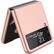 Alt View 13. SaharaCase - Hard Shell Silicone Case for Samsung Galaxy Z Flip3 5G - Rose Gold.