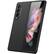 Left. SaharaCase - Hard Shell Silicone Case for Samsung Galaxy Z Fold3 5G - Black.