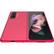 Alt View 12. SaharaCase - Hard Shell Silicone Case for Samsung Galaxy Z Fold3 5G - Red.