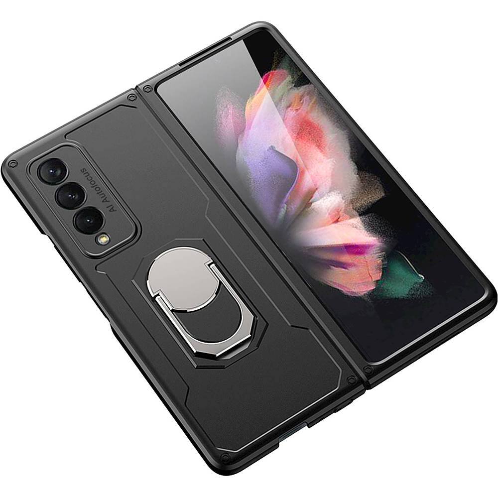 Alt View 14. SaharaCase - Kickstand Series Case for Samsung Galaxy Z Fold3 - Black.