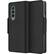 Alt View 11. SaharaCase - Leather Folio Wallet Case for Samsung Galaxy Z Fold3 5G - Black.