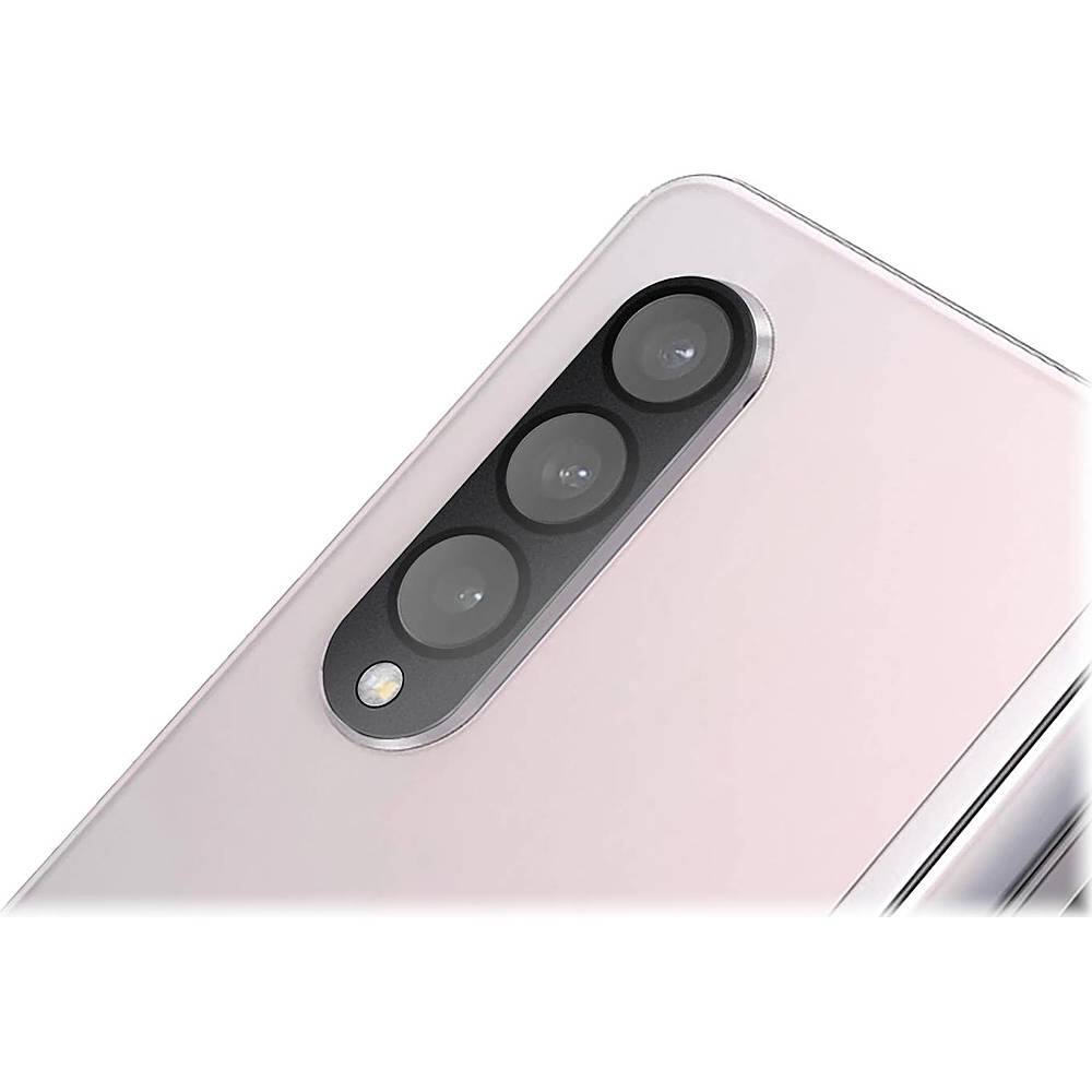 Alt View 15. SaharaCase - ZeroDamage Camera Lens Protector for Samsung Galaxy Z Fold3 5G (2-Pack) - Clear/Black.