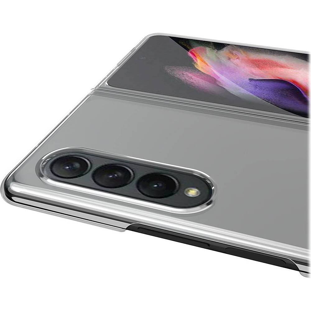 Alt View 12. SaharaCase - Hard Shell Series Case for Samsung Galaxy Z Fold3 5G - Clear.