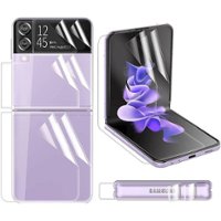 SaharaCase - Full Body Film Screen Protector for Samsung Galaxy Z Flip 3 5G (2-Pack) - Clear - Angle_Zoom