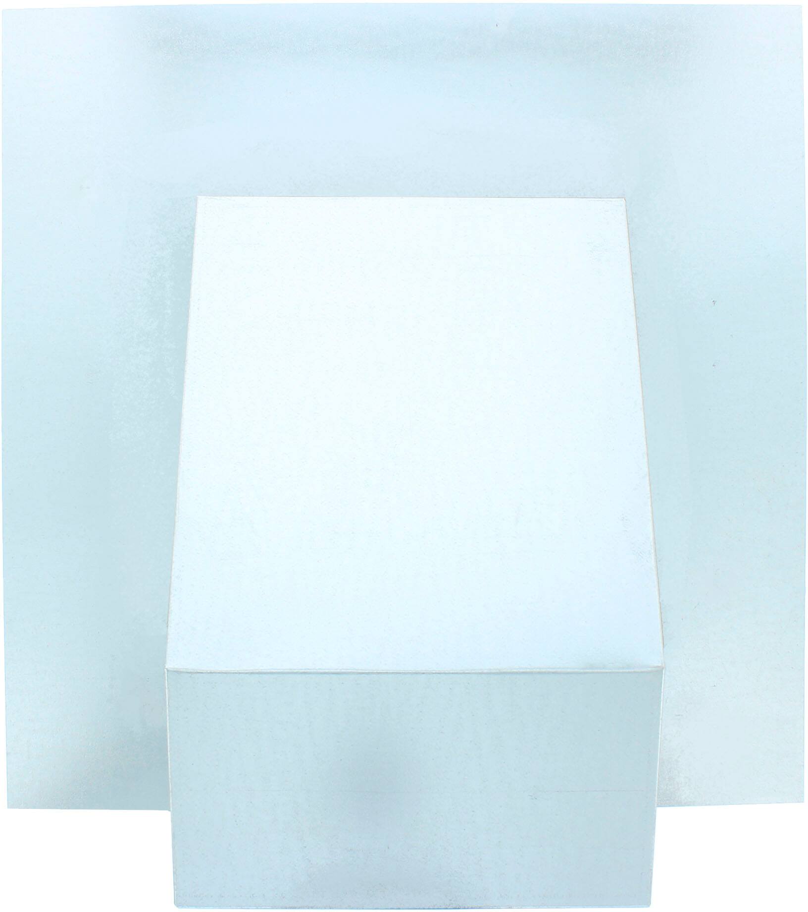 Front. Zephyr - Duct 7 in. Round Exhaust Roof Cap with Bird Screen for Range Hood - Silver.