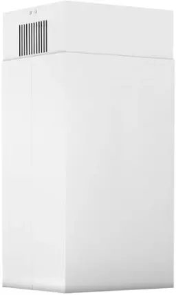 Front. Zephyr - Duct Cover Extension for Vista Island - Stainless Steel.