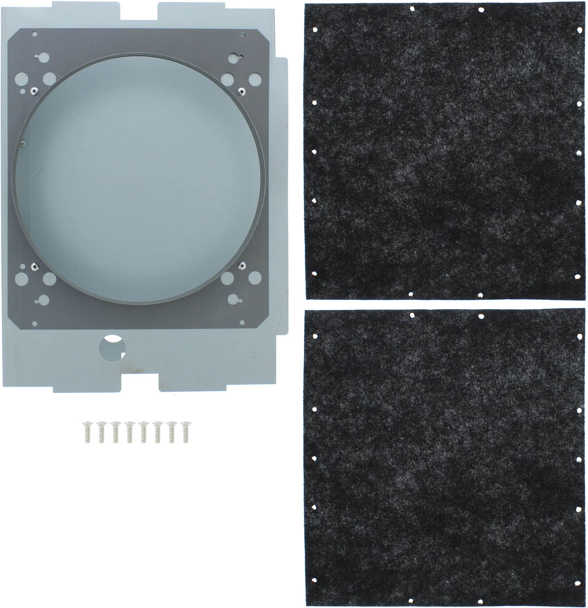 Front. Zephyr - Recirculating Kit for ZNA-M90DS and ZNA-E42DS Range Hoods - Black.