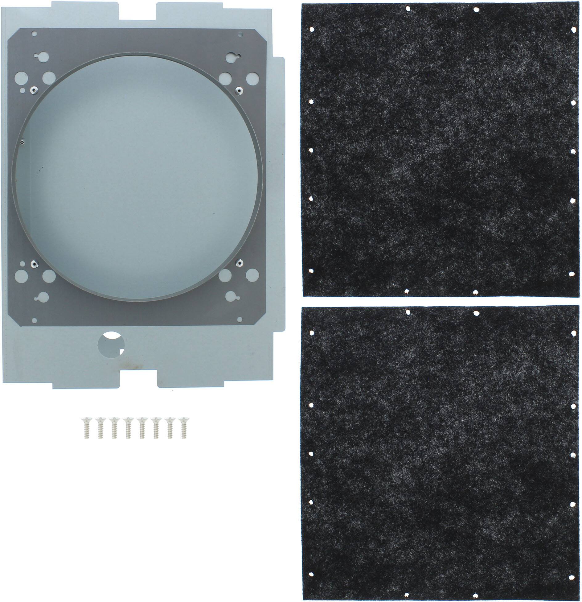 Front. Zephyr - Recirculating Kit for ZNA-M90DS and ZNA-E42DS Range Hoods - Black.