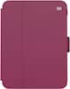 Alt View 11. Speck - Balance Folio Case with Microban for iPad Mini 6 - Verry Berry Red / Slate Grey.