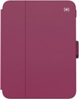 Speck - Balance Folio Case with Microban for iPad Mini 6 - Verry Berry Red / Slate Grey - Alt_View_Zoom_11