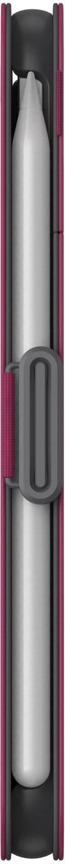 Alt View 19. Speck - Balance Folio Case with Microban for iPad Mini 6 - Verry Berry Red / Slate Grey.