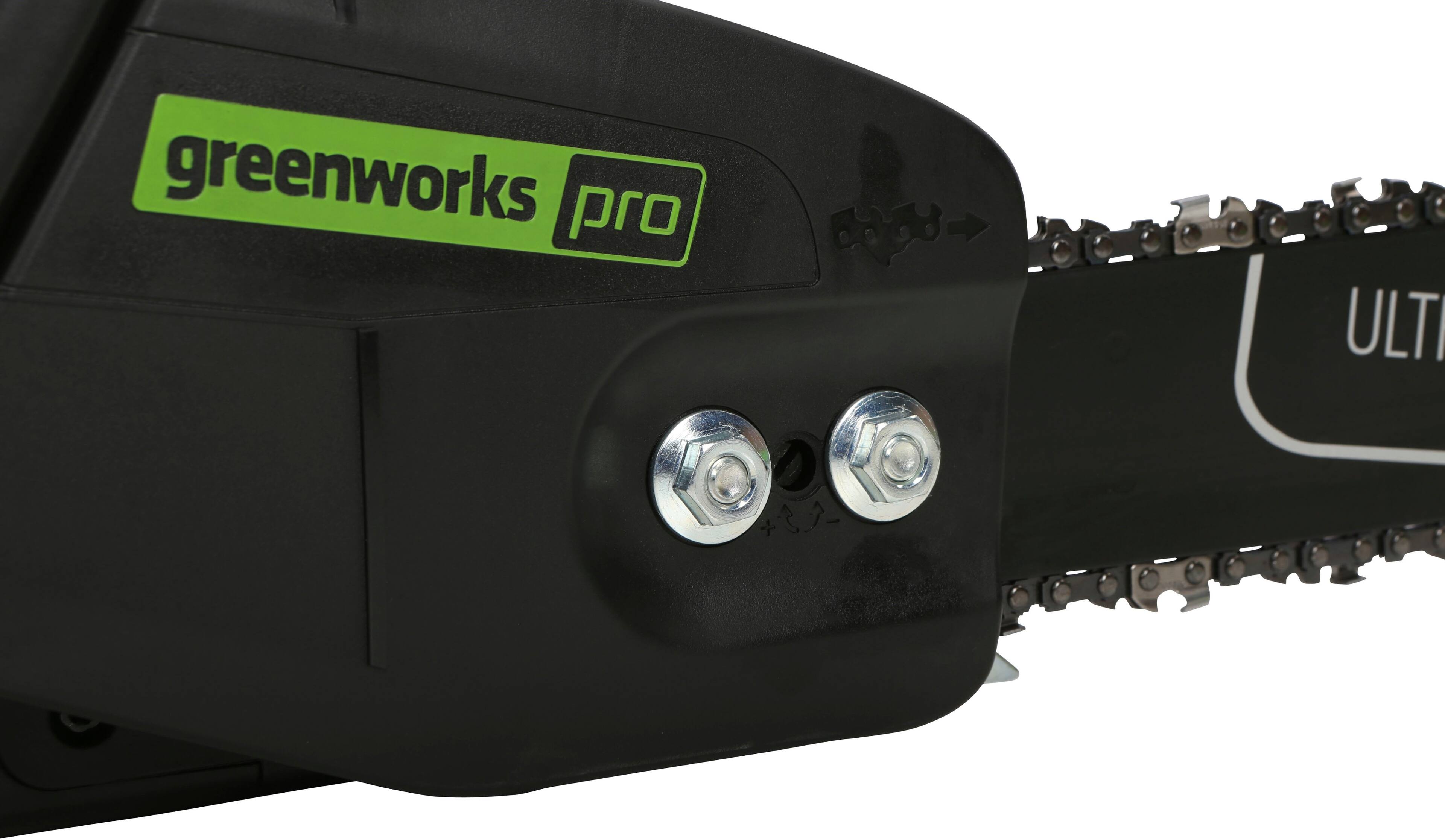 Alt View 15. Greenworks - PRO 18 in. 60-Volt Battery Cordless Chainsaw with 4.0 Ah Battery and 6.0 Amp Charger - Green.