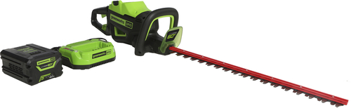 60-Volt 26 in. Hedge Trimmer with 2.0 Ah Battery and Charger - Greenworks