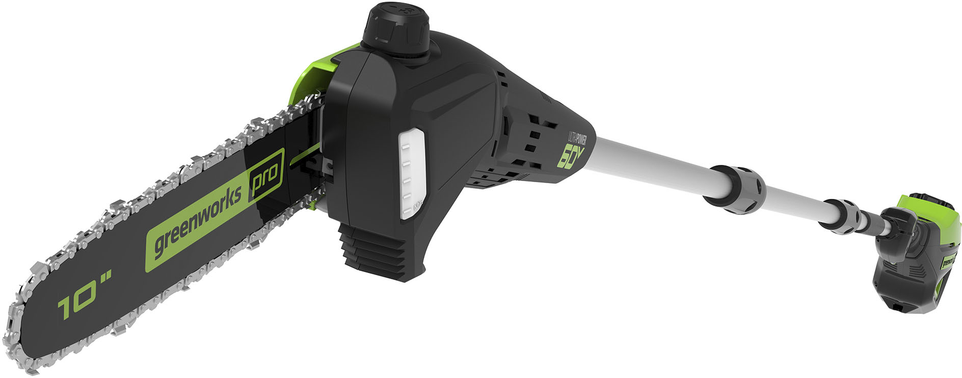 Best Buy Greenworks PRO 10 in. 60 Volt Battery Cordless Pole Saw