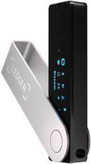 Front. Ledger - Nano X Crypto Hardware Wallet - Onyx Black.