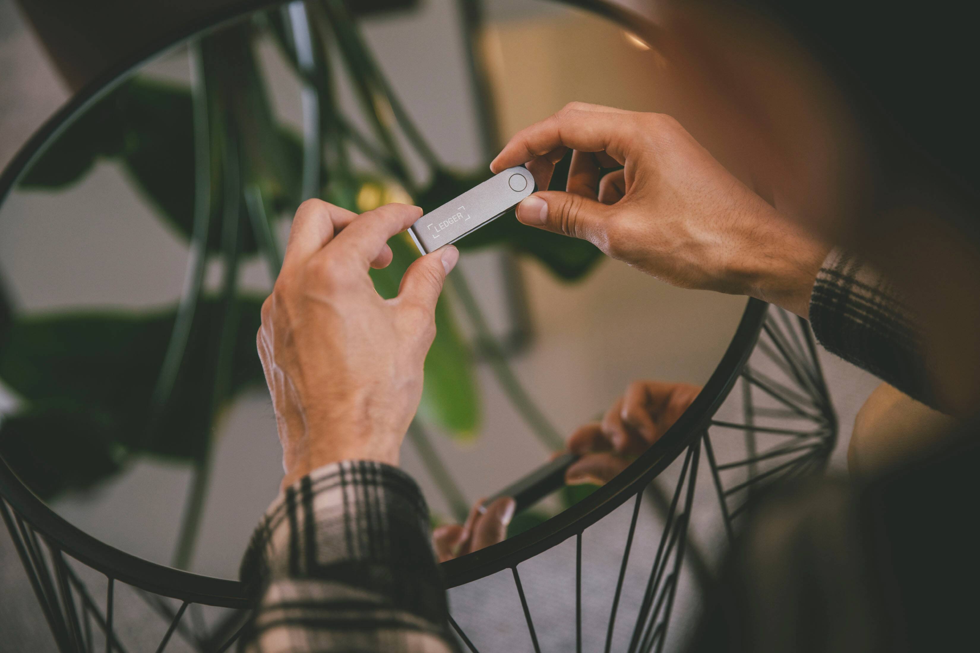 Alt View 15. Ledger - Nano X Crypto Hardware Wallet - Onyx Black.