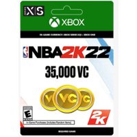 NBA 2K22 35,000 VC - Xbox One, Xbox Series S, Xbox Series X [Digital] - Front_Zoom