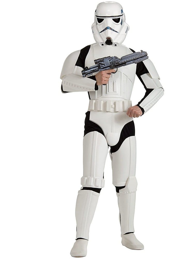 Best Buy: Rubie’s Deluxe Storm Trooper Costume Sized for Men Multi 218827