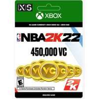 NBA 2K22 450,000 VC - Xbox One, Xbox Series S, Xbox Series X [Digital] - Front_Zoom