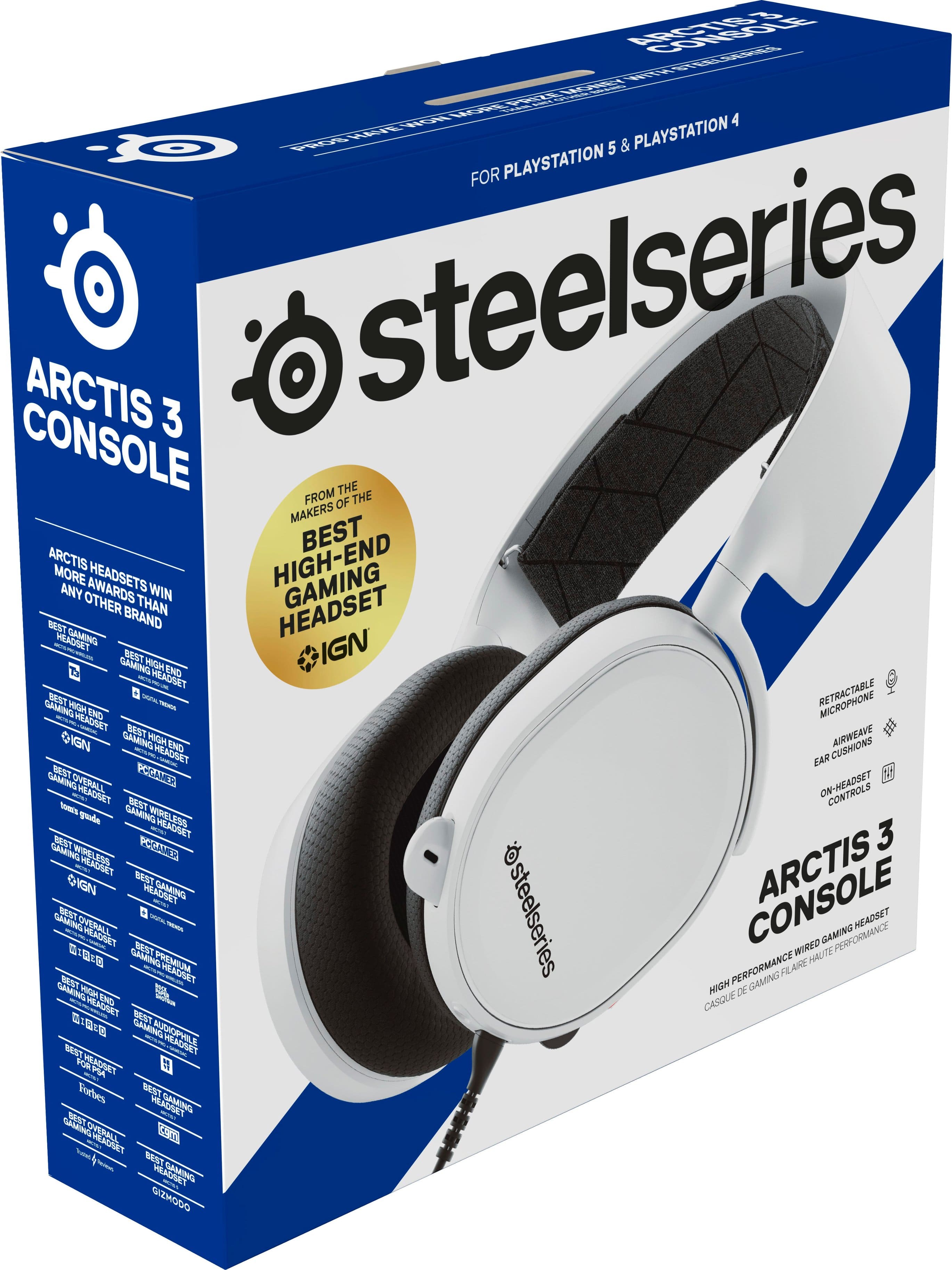 Best Buy: SteelSeries Arctis 3 Wired Gaming Headset for PS5 and 