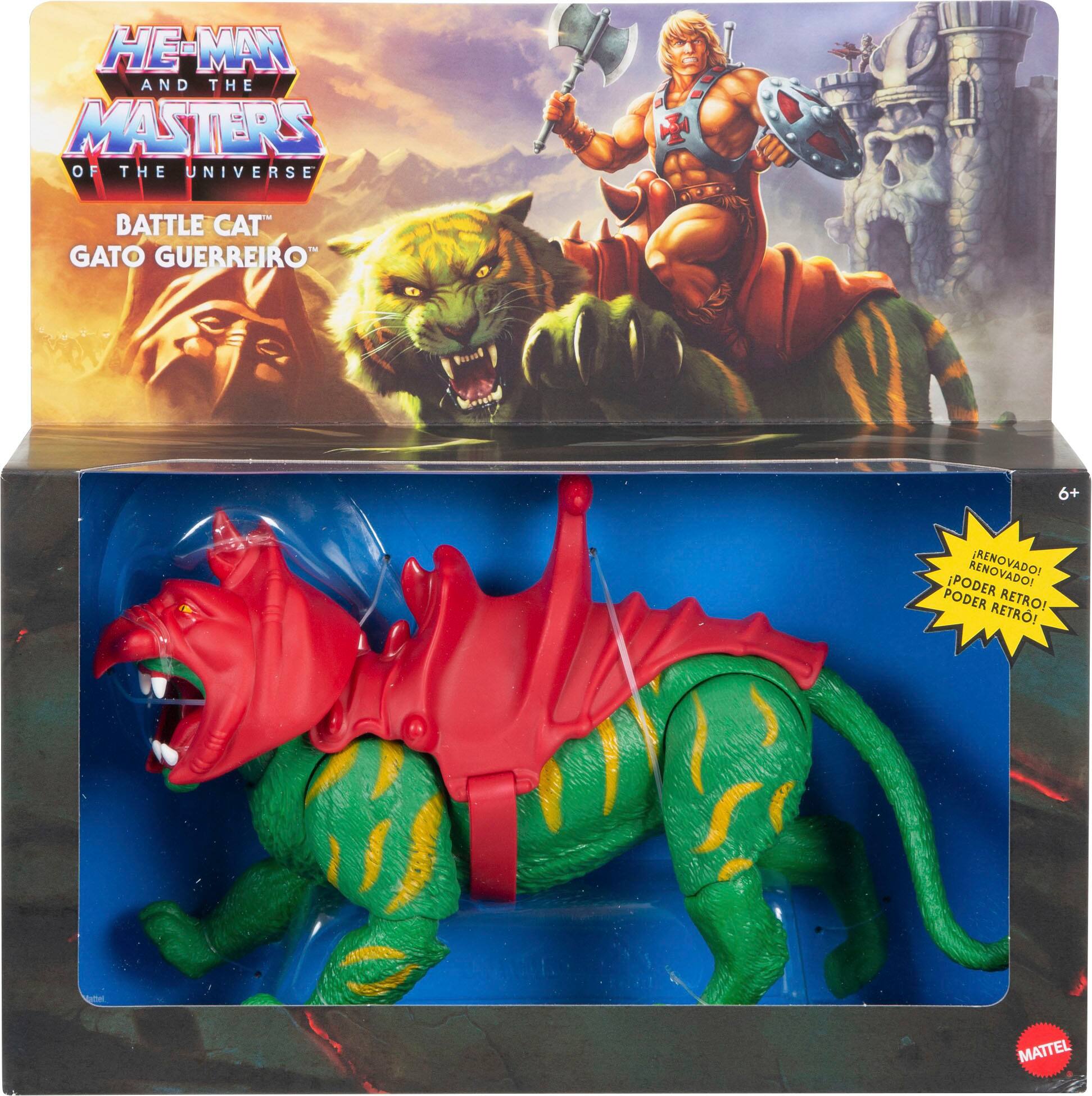 Front. Masters of the Universe - Battle Cat Action Figure.