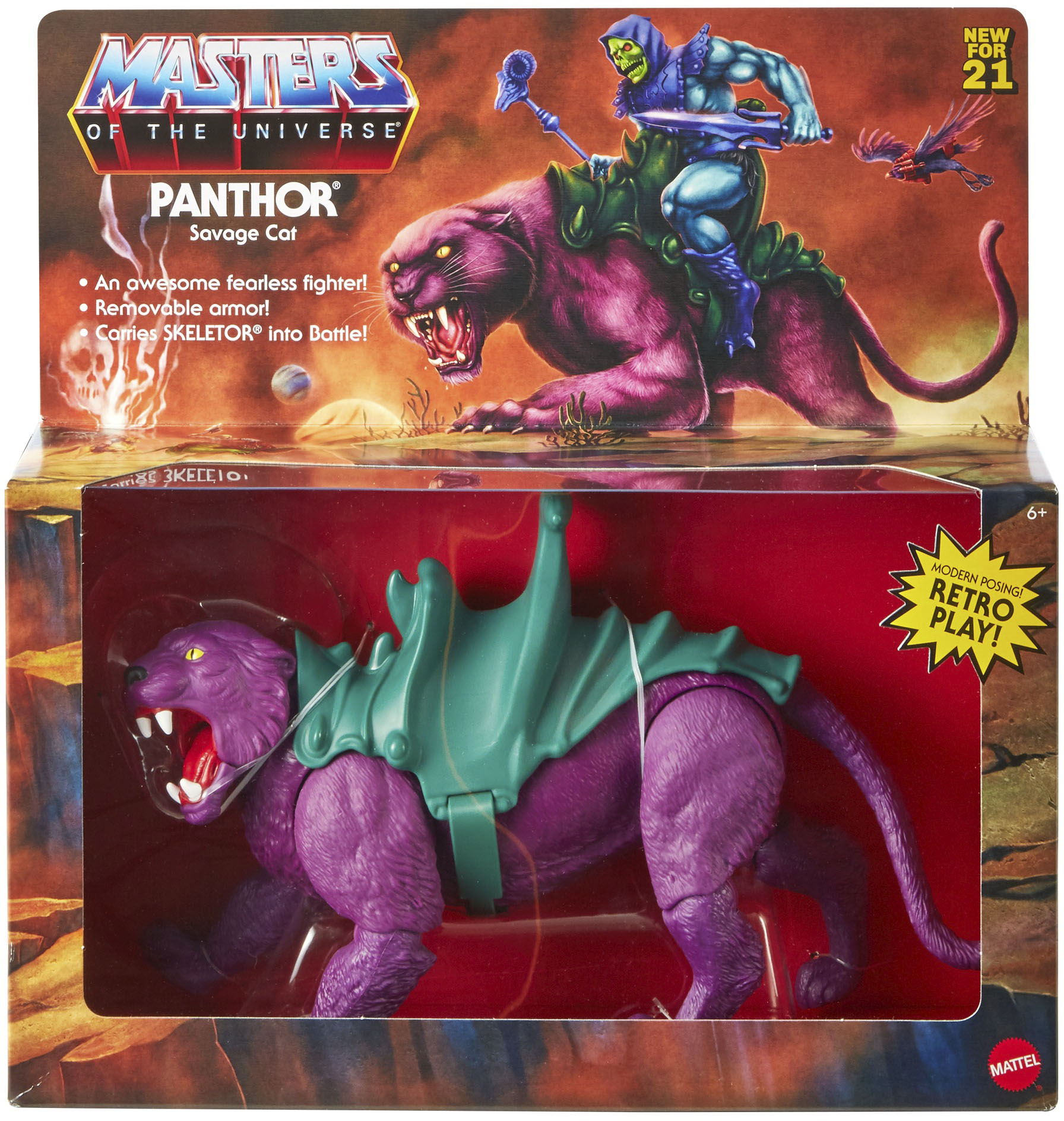Angle View: Masters of the Universe - Origins Panther