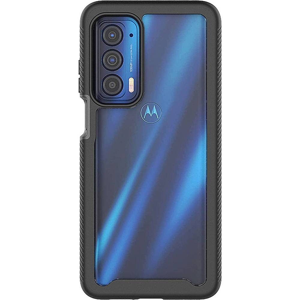 Heerlijk Verdorren Gevaar SaharaCase GRIP Series Case for Motorola Edge (2021) Black CP00172 - Best  Buy