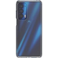 SaharaCase - Hybrid-Flex Hard Shell Series Case for Motorola Edge (2021) - Clear - Front_Zoom