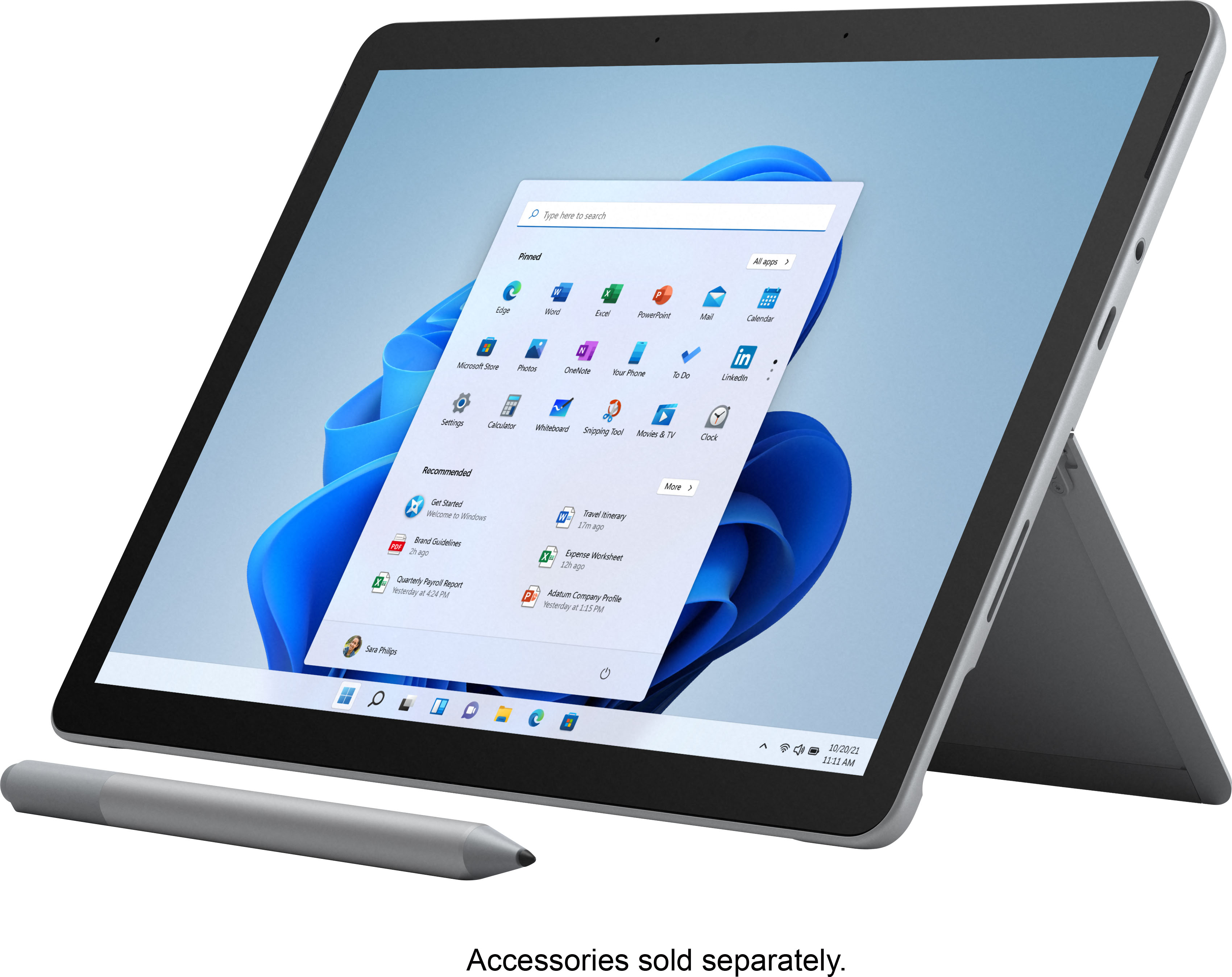 Microsoft Surface Go 3 – 10.5” Touch-Screen – Intel Pentium Gold 