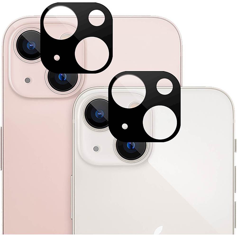 SaharaCase - ZeroDamage HD Flexible Glass Camera Lens Protector for Apple iPhone 13 (2-Pack)