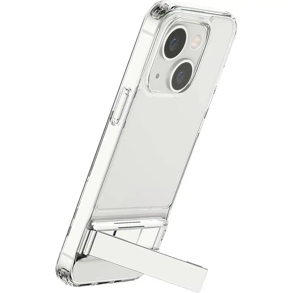 Angle. SaharaCase - AirBoost Shield Case for Apple iPhone 13 - Clear.