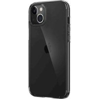 SaharaCase - Hybrid-Flex Hard Shell Case for Apple iPhone 13 and iPhone 14 - Clear - Angle_Zoom