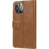 Left. SaharaCase - Folio Wallet Case for Apple iPhone 13 Pro Max - Brown.