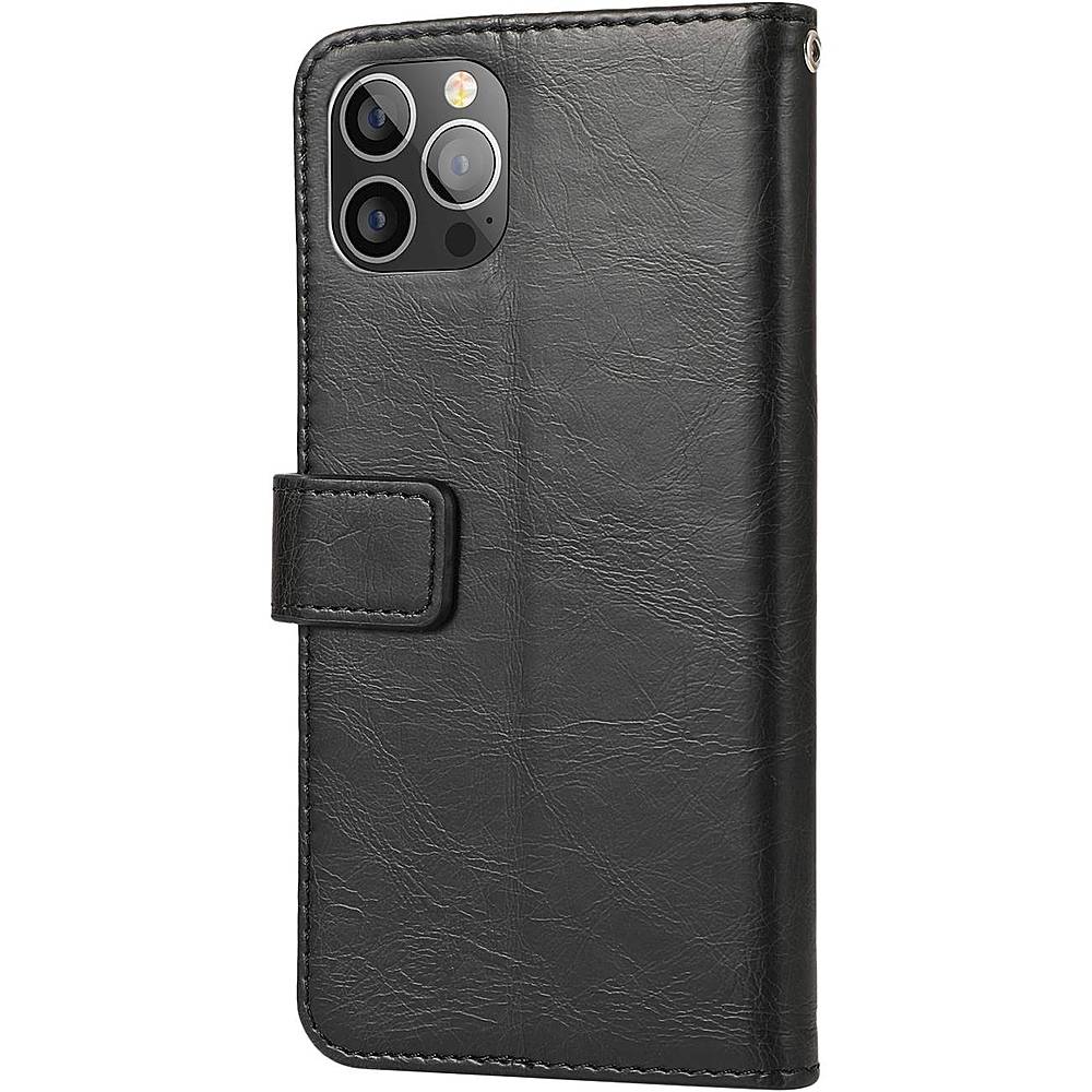 Saharacase Folio Wallet Case For Apple Iphone 13 Pro Max Black Cp Best Buy