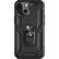 Front. SaharaCase - Kickstand with Belt Clip Case for Apple iPhone 13 Mini - Black.