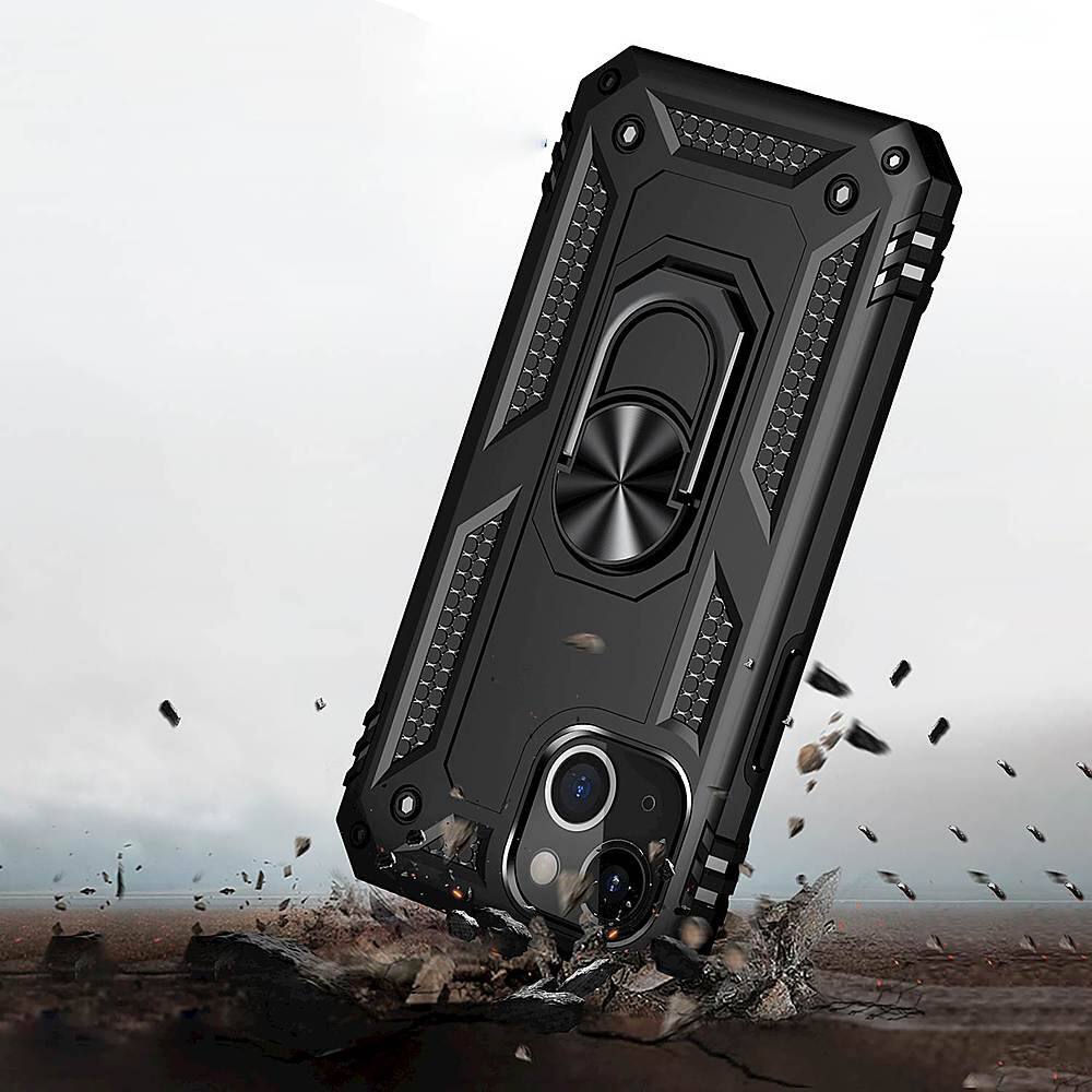 Alt View 14. SaharaCase - Kickstand with Belt Clip Case for Apple iPhone 13 Mini - Black.