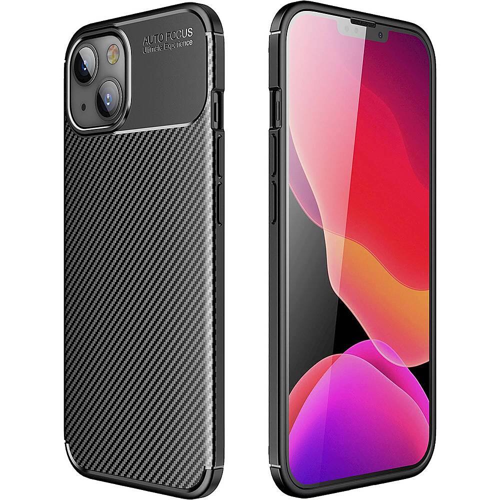 Alt View 16. SaharaCase - Anti-Slip Series Case for Apple iPhone 13 and iPhone 14 - Black.